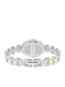 Walrus Women Embellished Dial & Stainless Steel Bracelet Style Straps Analogue Watch