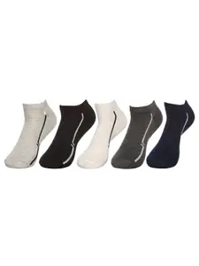MARC Men Pack Of 5 Patterned Ankle Length Socks
