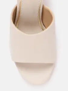 DressBerry Open Toe Slim Heels