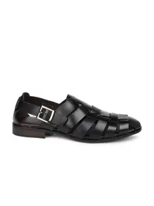 PRIVO by Inc.5 Men Leather Fisherman Sandals
