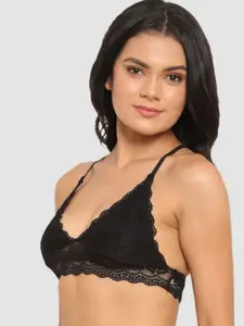 N-Gal Floral Non-Padded Non-Wired Anti Odour Bralette Bra