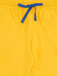 Pantaloons Junior Boys Yellow Shorts