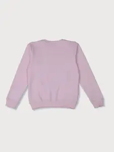 Gini and Jony Girls Printed Cotton Sweatshirt