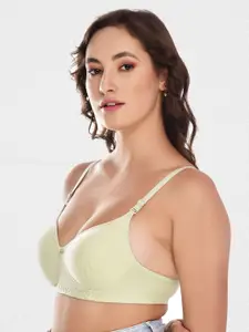 Designer Bugs Lightly Padded Cotton Non Wired Seamless Bra