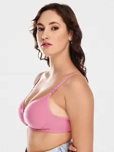 Designer Bugs Lightly Padded Cotton Non Wired Seamless Bra