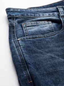 Sztori Women Plus Size Wide Leg Light Fade Stretchable Jeans