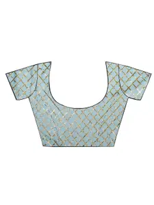 Kesarya Embroidered Semi-Stitched Lehenga & Unstitched Blouse With Dupatta