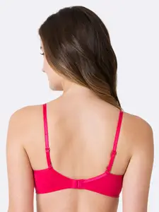 Van Heusen Women Bright Rose Anti Bacterial Non Padded Shaper Bra