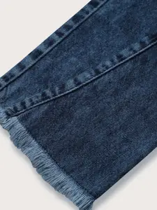 Gini and Jony Girls Heavy Fade Frayed Denim jeans