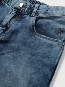 Gini and Jony Girls Mid-Rise Heavy Fade Jeans