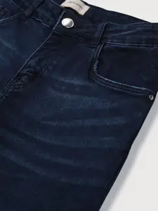 Gini and Jony Kids Girls Mid Rise Low Distressed Jeans