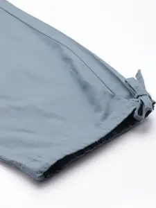 The Indian Garage Co Solid Loose Fit Cargos