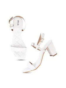 DressBerry Block Heels With Buckles