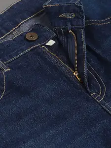 Dennis Lingo Men Slim Fit Low Distress Stretchable Light Fade Jeans