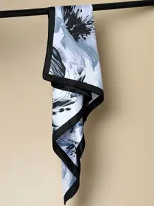 HAUTE SAUCE by  Campus Sutra Women Printed Satin Scarves