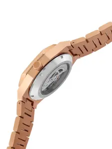 French Connection Men Stainless Steel Bracelet Straps Automatic Watch FCA01-3