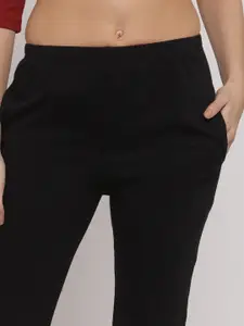 Claura Women Typography Printed Pure Cotton Night suit