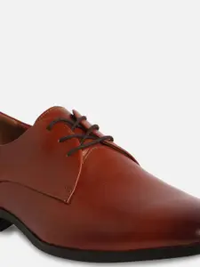 ALDO Men Square Toe Leather Derbys
