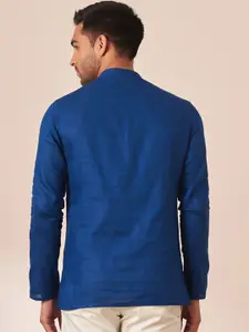Manyavar Men Mandarin Collar Cotton Kurta