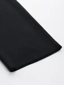 Arrow Men Textured Tailored Fit Flat Front Formal Trousers