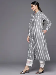 Varanga Women Ikat Pure Cotton Kurta