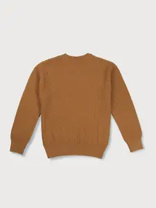 Gini and Jony Boys Round Neck Cotton Pullover