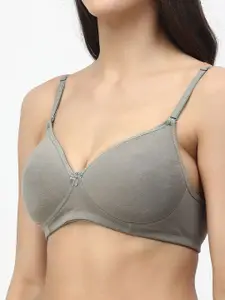 Floret Pack of 2 Heavily Padded Medium-Coverage Non-Wired Seamless Push-Up Bra