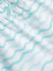 mackly Girls Graphic Printed Pure Cotton Night Suit