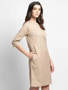 PowerSutra Boat Neck Sheath Dress