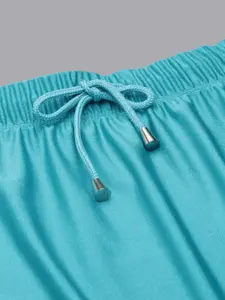 TWIN BIRDS Women Memraid-Fit High Rise Stretchable Shimmer Saree Shape Wear