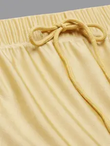 TWIN BIRDS Women Solid High rise Stretchable Shimmer Saree shape wear