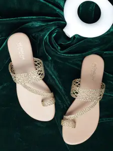 Monrow Women One Toe Flats