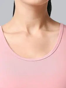 SOIE Medium Impact Quick Dry Racerback Printed Athleisure Sports Bra