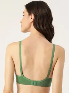 Roadster All Day Comfort Pure-Cotton T-Shirt BraRD-1128-GRN-1