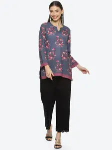 Biba Women Floral Printed Kurti