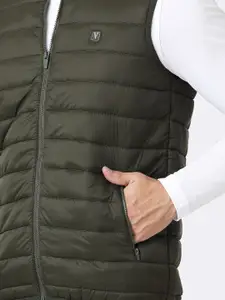 Van Heusen Athleisure Extra Warm High Neck Woven Jacket