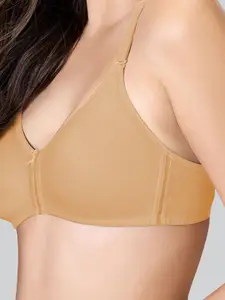 LYRA Pack Of 2 Cotton Rich Mesh Ladder Wire Free Moulded and Seamless Bra