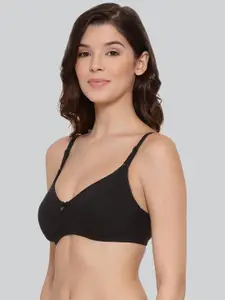 LYRA Pack Of 2 Combed Cotton Rich Full Coverage Spacer Bra