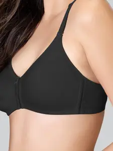 LYRA Pack Of 2 Cotton Rich Mesh Ladder Wire Free Moulded and Seamless Bra