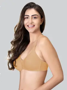 LYRA Pack Of 2 Cotton Rich Mesh Ladder Wire Free Moulded and Seamless Bra