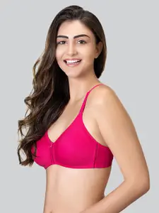 LYRA Pack Of 2 Cotton Rich Mesh Ladder Wire Free Moulded and Seamless Bra