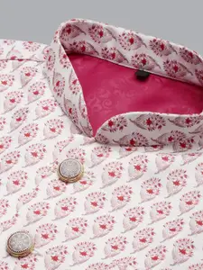 SHOWOFF Printed Nehru Jacket