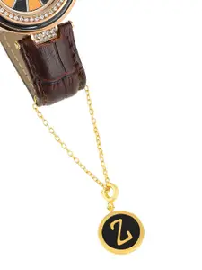 Voylla Alphabet Z Black Enamel Charm