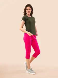 LYRA All Day Comfort Round Neck Cotton Lounge T-shirt