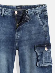 Allen Solly Junior Boys Clean Look Stretchable Cargo Jeans