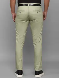 Louis Philippe Sport Men Mid Rise Slim Fit Trousers