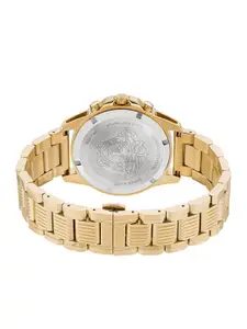 Versace Men Dial & Stainless Steel Bracelet Style Straps Analogue Watch VE3J00622
