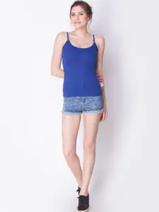 Dollar Missy Pack of 4 Combed Cotton Camisoles