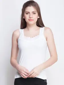 Dollar Missy Pack of 6  Combed Cotton Camisole MMBB-371-BLK-WH-SKN-LP-LO-LG-PO6