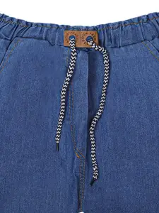 MANZON Girls Mid-Rise Slim Fit Cotton Jeans